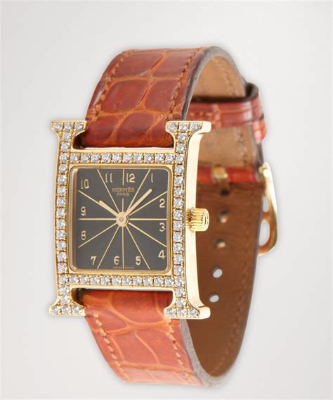 orologio vintage hermes da|hermes diamond watches vintage.